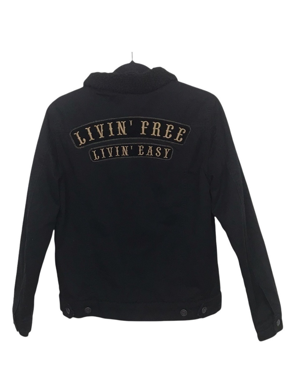 Dolls Kill Lira Clothing Livin Free Livin Easy Black Jacket